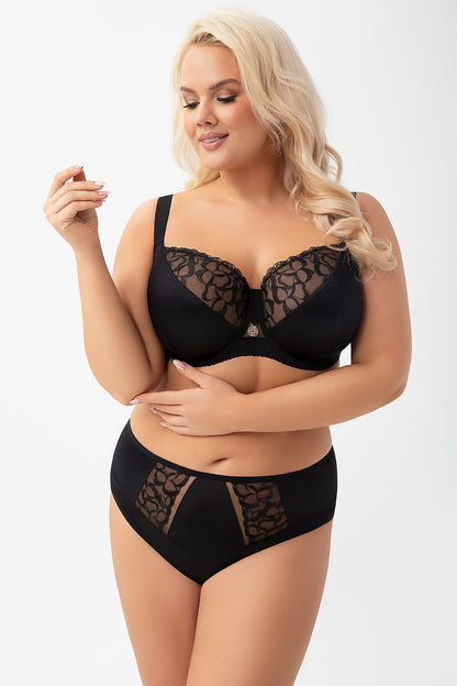 Culotte Gorsenia Lingerie noir 216150 - vue produit 2 Secretelles