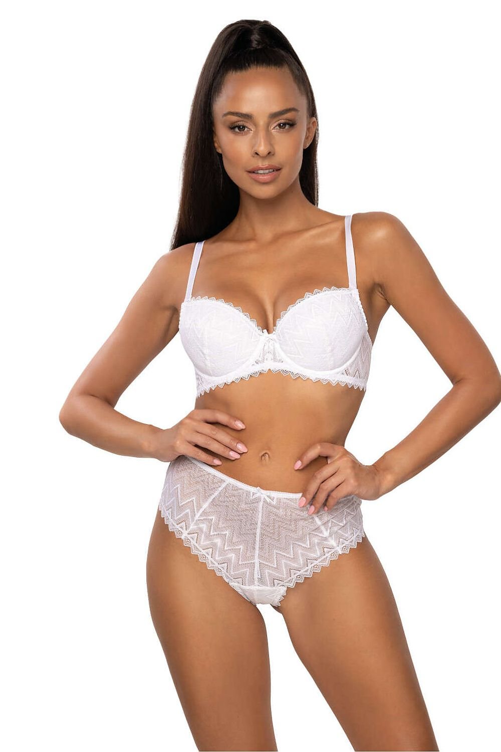 Culotte Mat blanc 204006 - vue produit 2 Secretelles