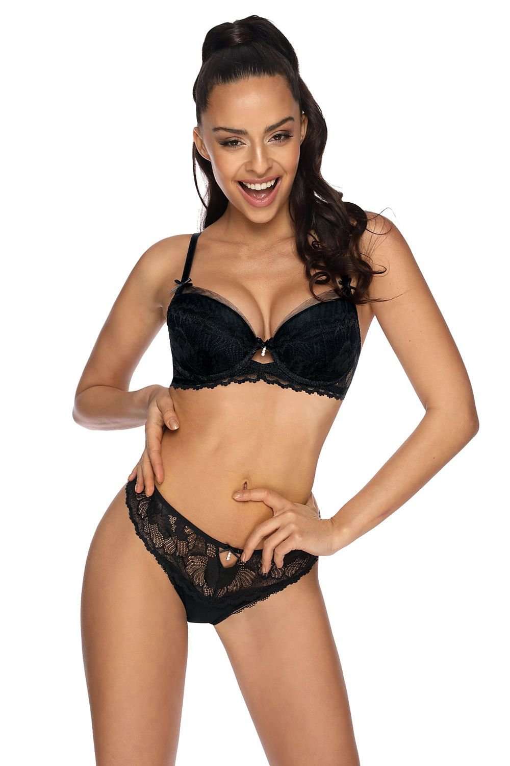 Culotte Mat noir 204233 - vue produit 2 Secretelles