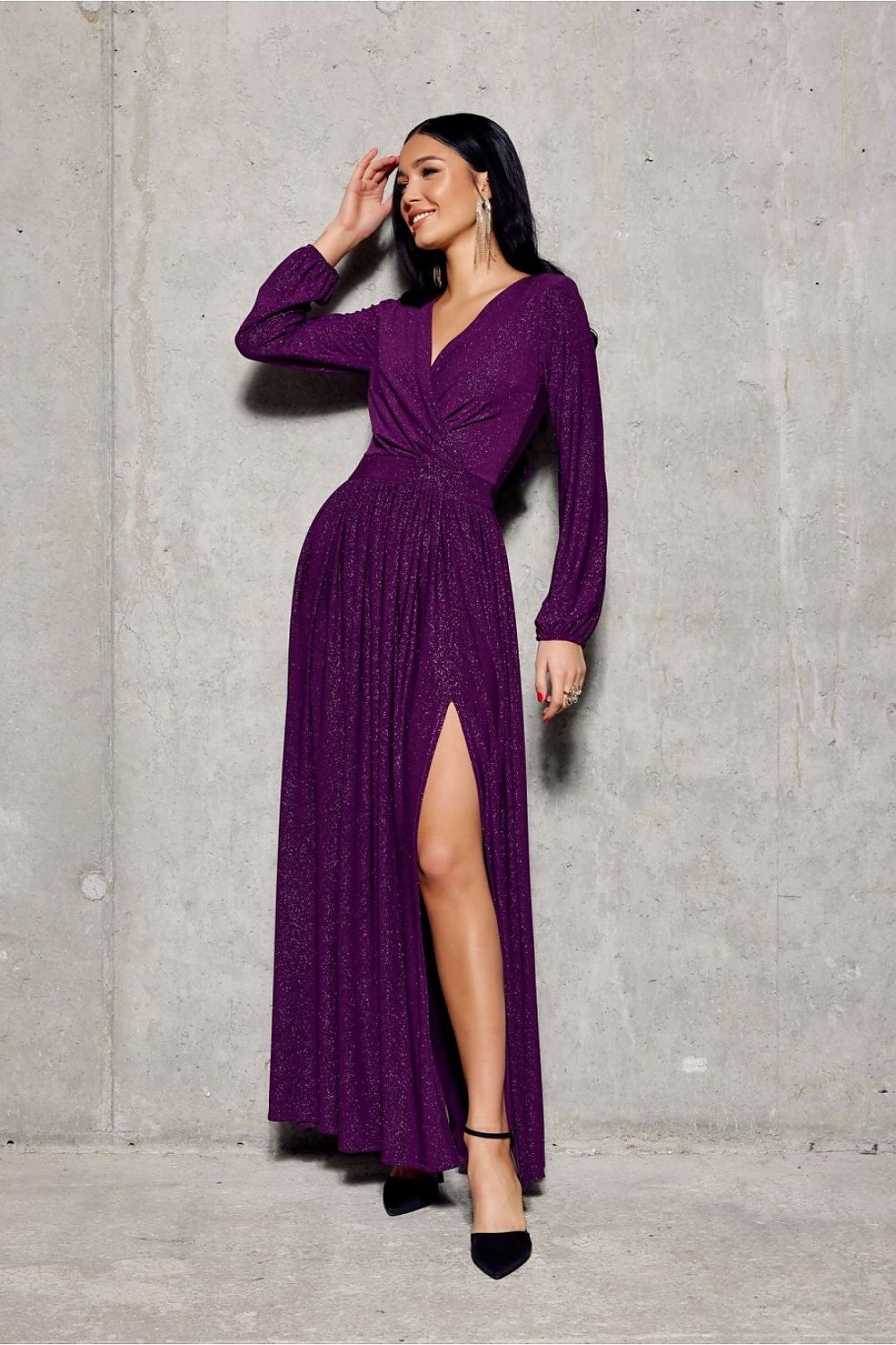 Robe longue Roco Fashion - violet / 34