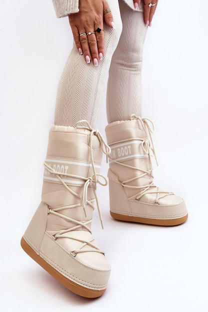 bottes de neige Step in style