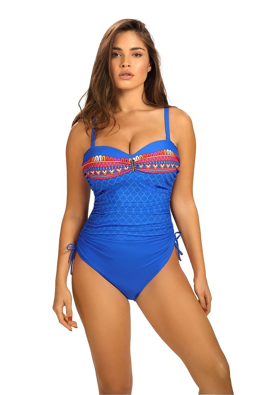 Maillot de bain une pièce Barontex - bleu / 38B