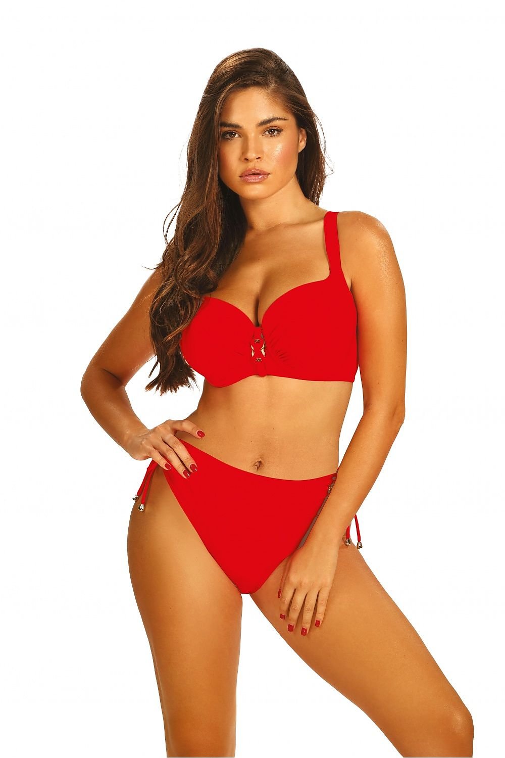 Maillot de bain deux pièces Barontex - rouge / 38E