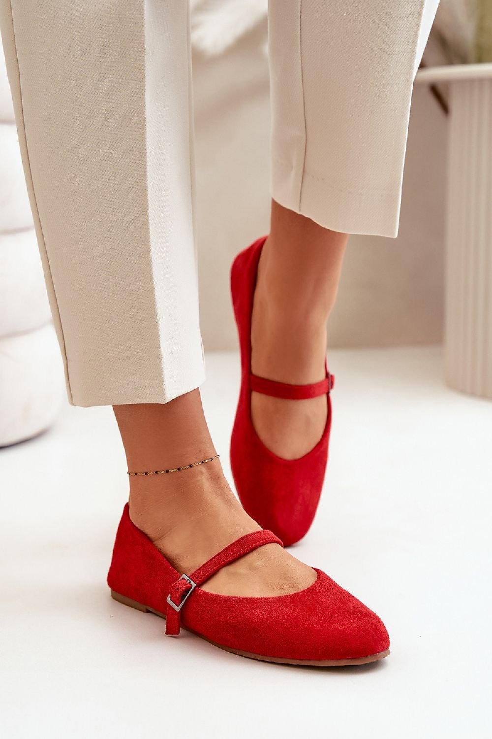 Ballerine Step in style - rouge / 36