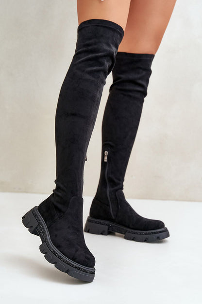 Bottes cuissardes Step in style