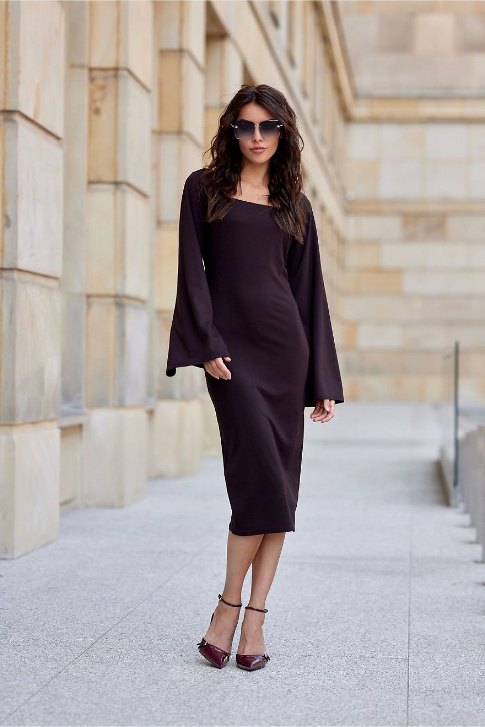 Robe de jour Roco Fashion - brun / 36