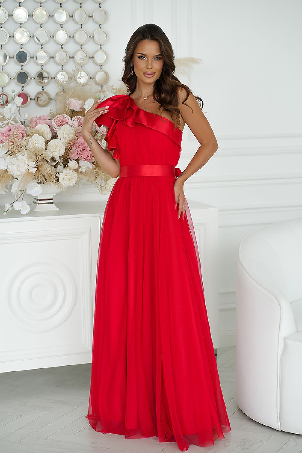 Robe de soirée Bicotone - rouge / 34