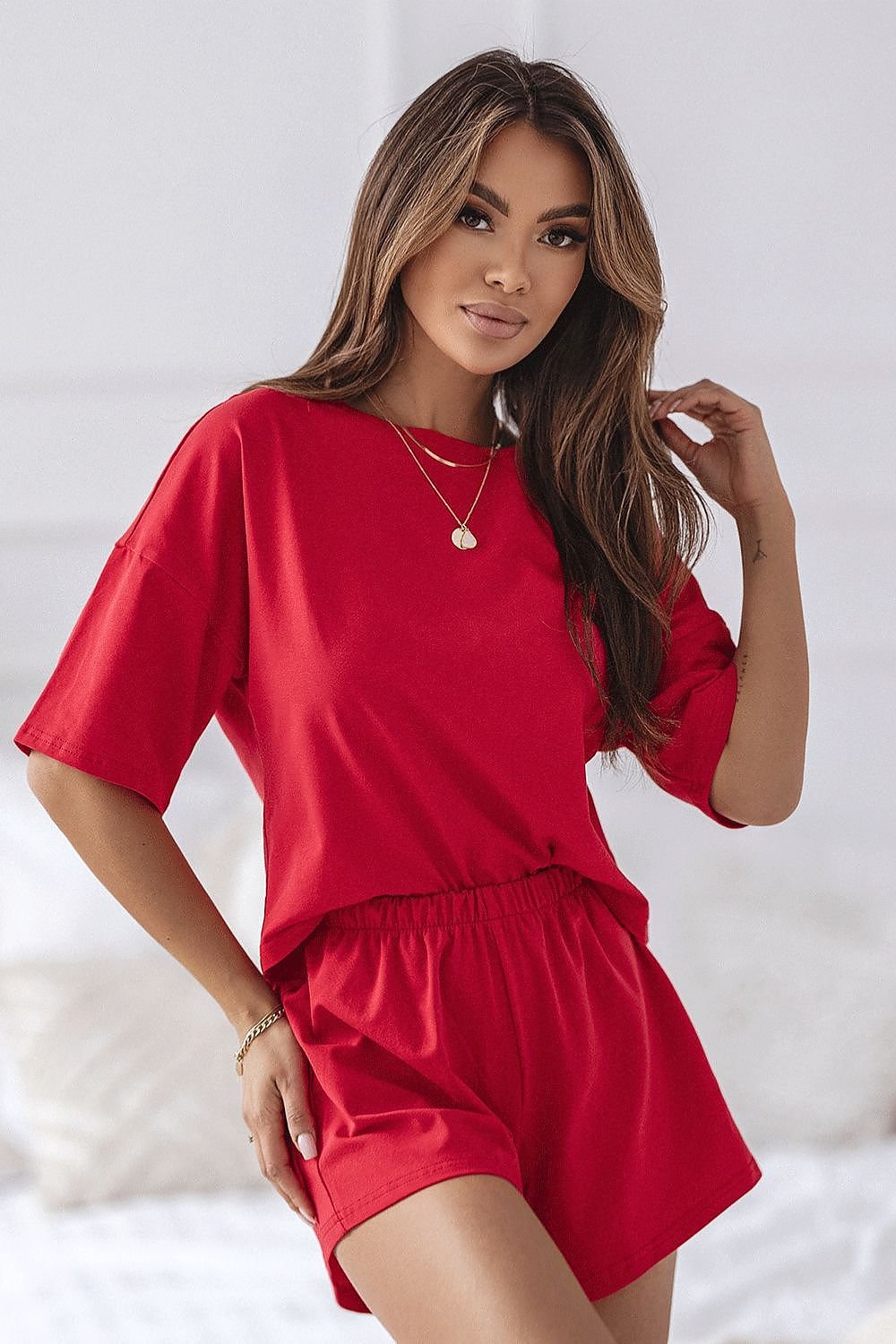 Pyjama IVON - rouge / XS