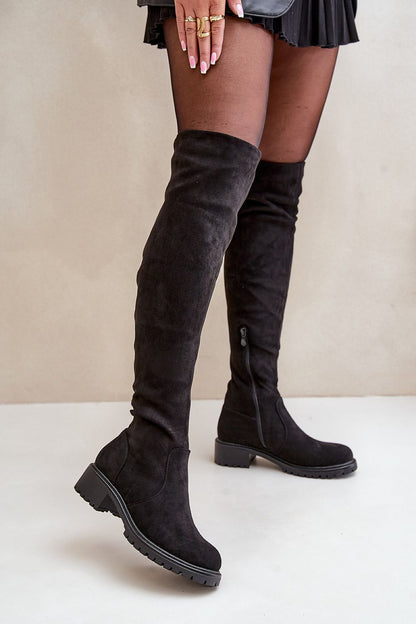 Bottes cuissardes Step in style