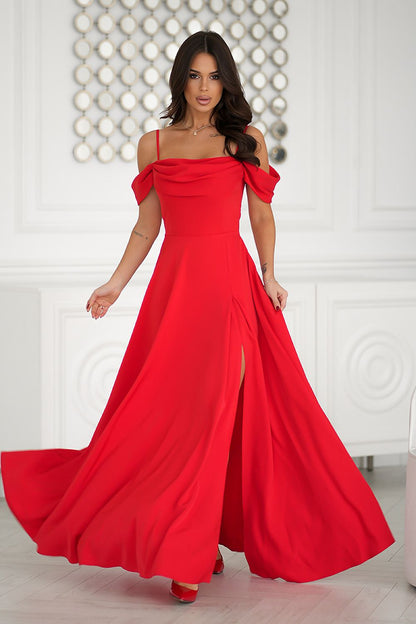 Robe longue Bicotone