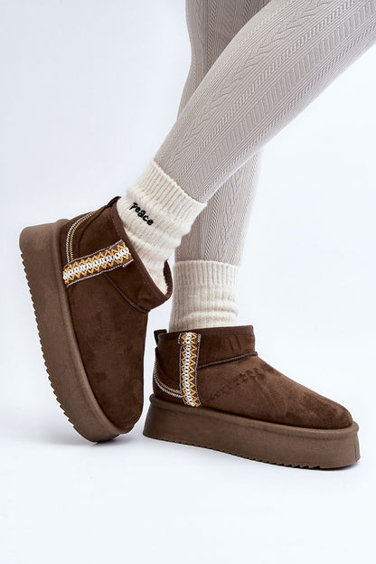 bottes de neige Step in style