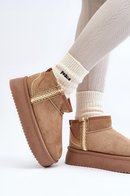 bottes de neige Step in style