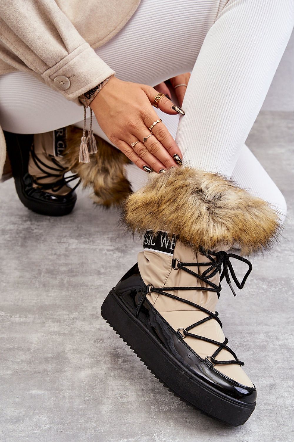 bottes de neige Step in style