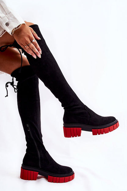 Bottes cuissardes Step in style