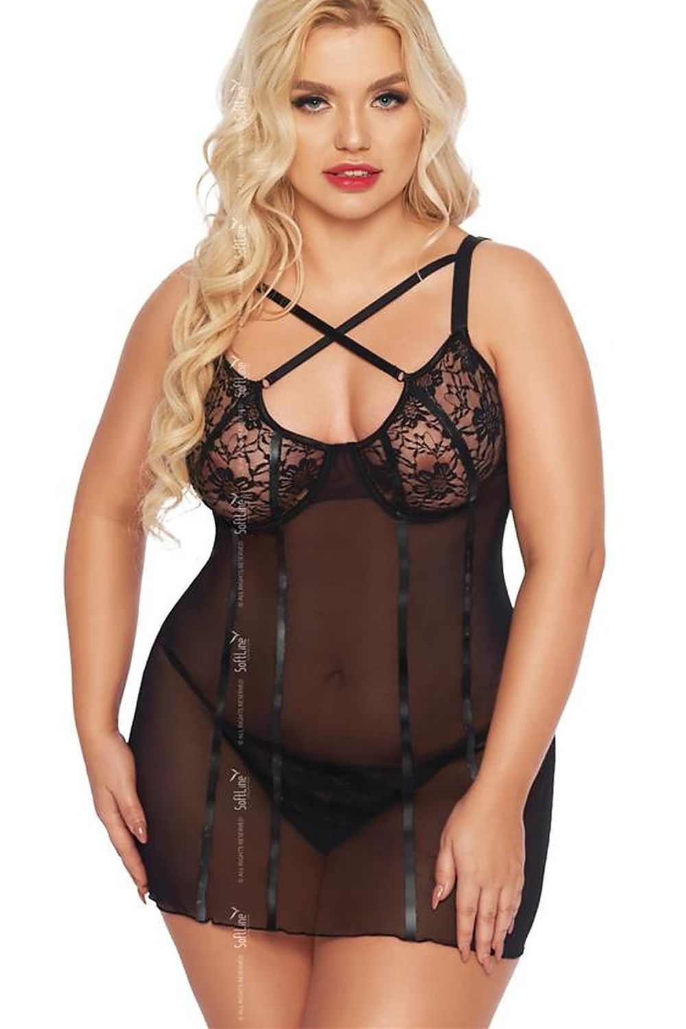 Soutien-gorge SoftLine Collection noir 206917 - vue produit 1 Secretelles