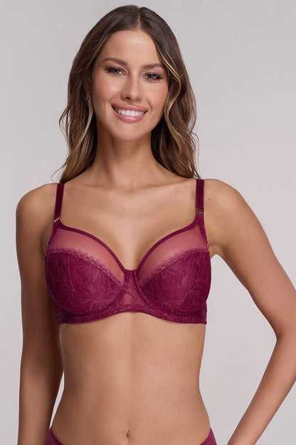 Soutien-gorge Ava rouge 218308 - vue produit 3 Secretelles