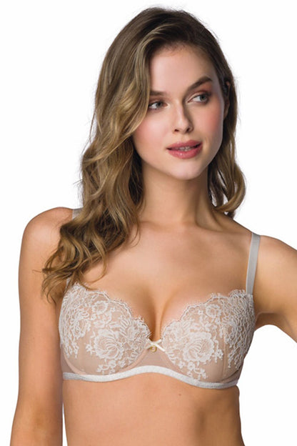 Soutien-gorge Mat beige 203964 - vue produit 1 Secretelles