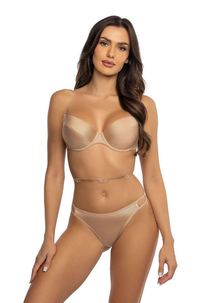 Soutien-gorge Mat beige 204166 - vue produit 2 Secretelles