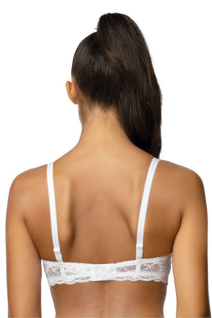 Soutien-gorge Mat blanc 203994 - vue produit 3 Secretelles