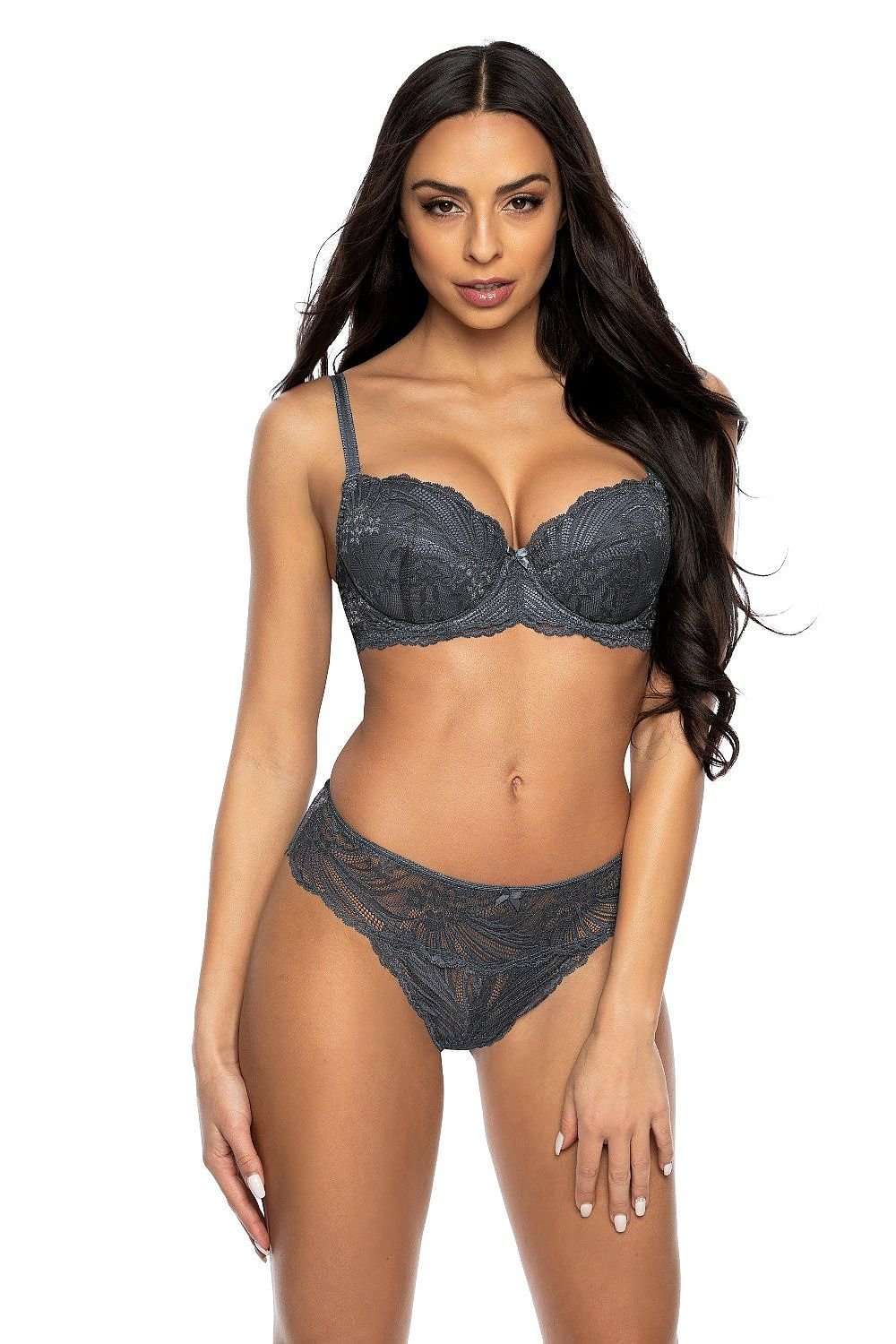 Soutien-gorge Mat gris 204120 - vue produit 2 Secretelles