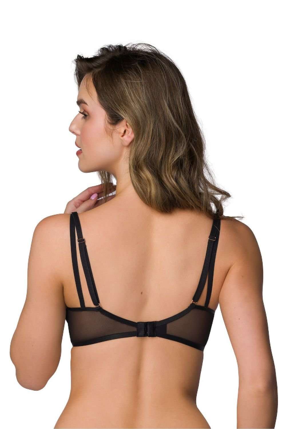 Soutien-gorge Mat noir 204181 - vue produit 3 Secretelles