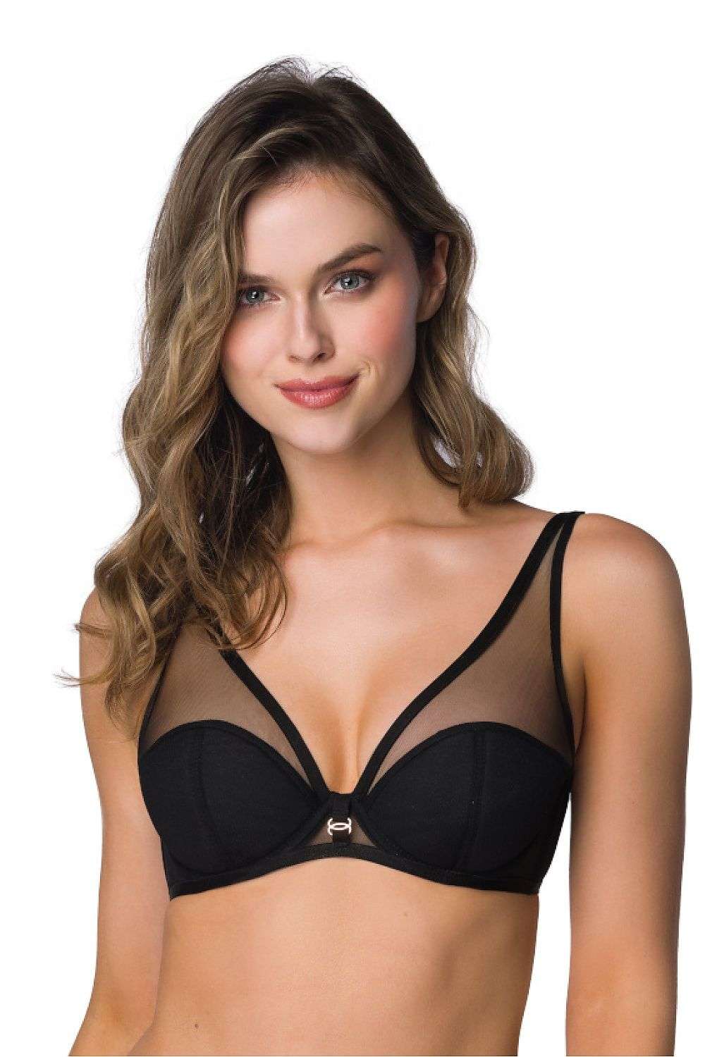 Soutien-gorge Mat noir 204181 - vue produit 1 Secretelles