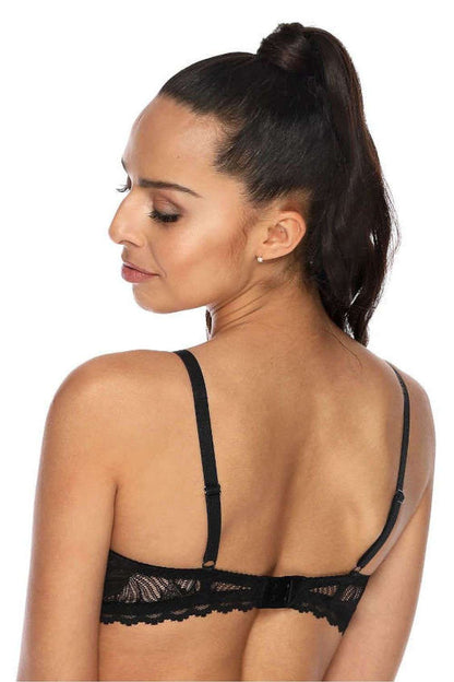 Soutien-gorge Mat noir 204182 - vue produit 3 Secretelles