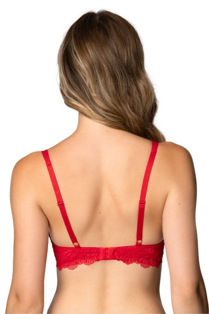 Soutien-gorge Mat rouge 219297 - vue produit 2 Secretelles