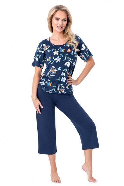Pyjama Donna bleu 218031 - vue produit 1 Secretelles