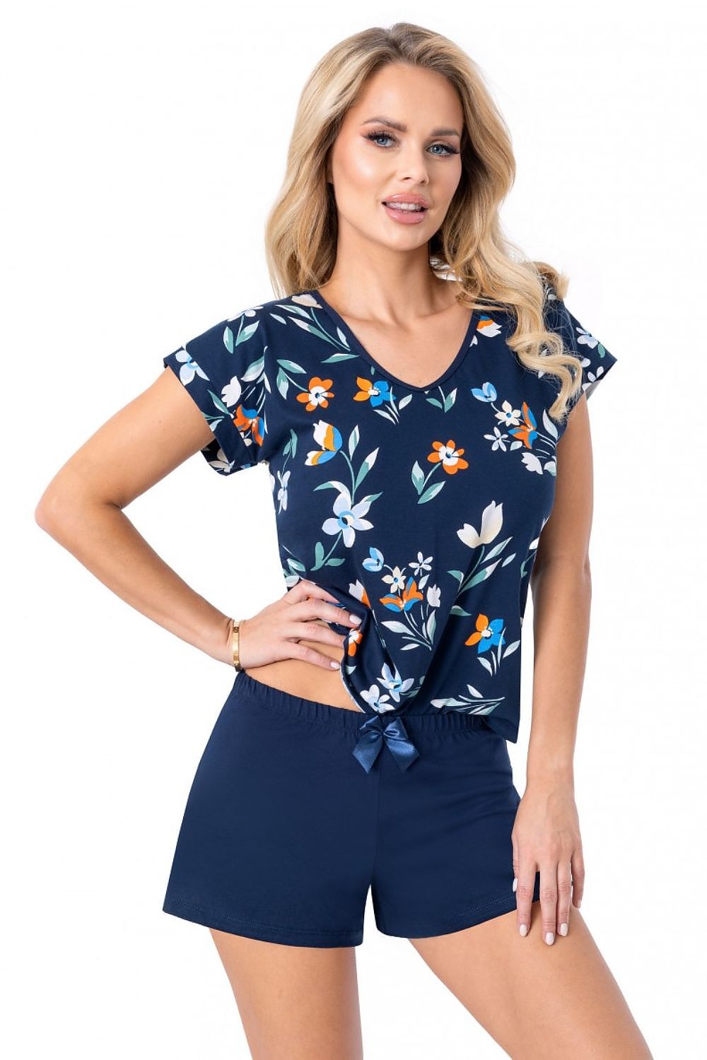 Pyjama Donna bleu 218033 - vue produit 1 Secretelles