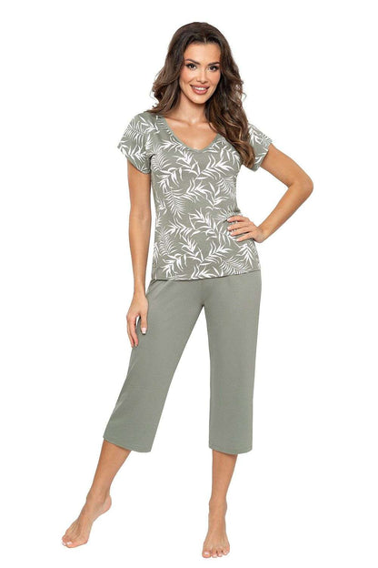 Pyjama Donna vert 206607 - vue produit 1 Secretelles