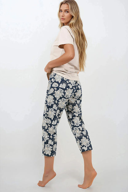 Pyjama Momenti Per Me bleu 216412 - vue produit 1 Secretelles
