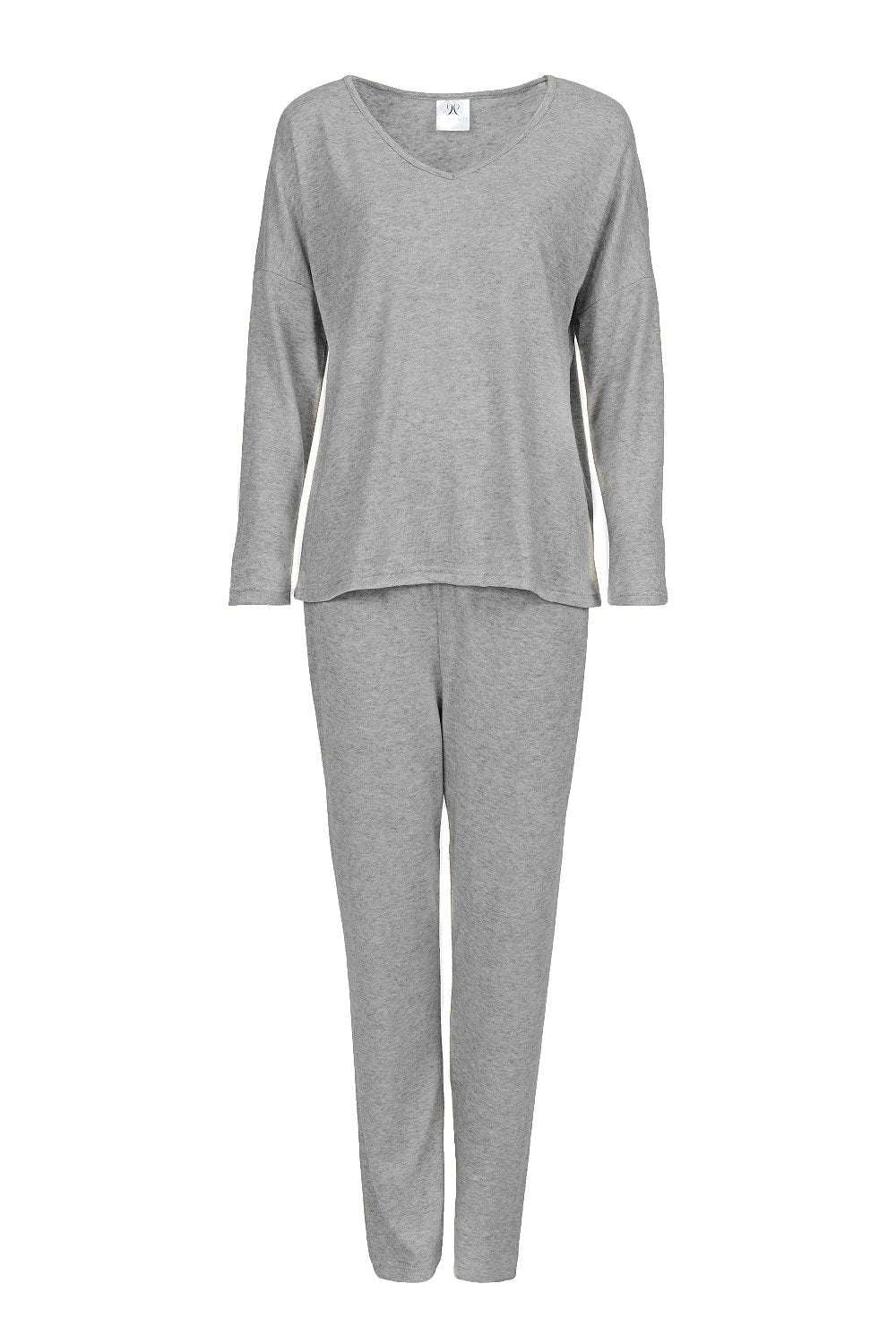 Pyjama Momenti Per Me gris 205979 - vue produit 1 Secretelles