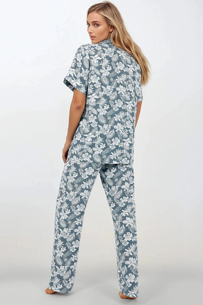 Pyjama Momenti Per Me vert 215911 - vue produit 3 Secretelles