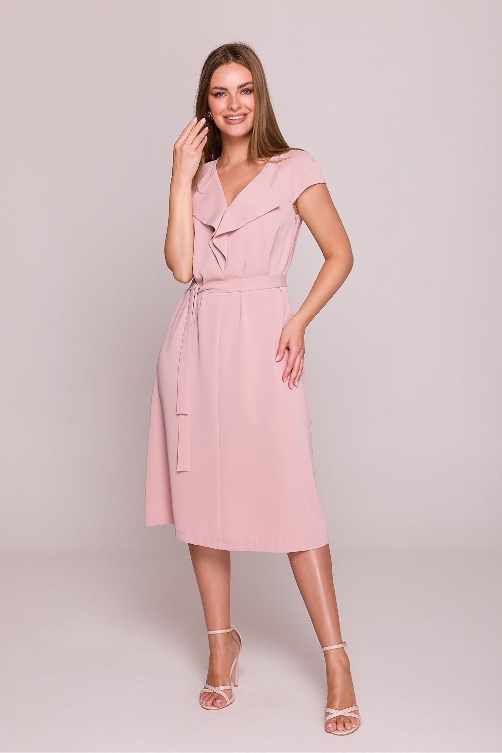 Robe Stylove vert 214652 - vue produit 3 Secretelles