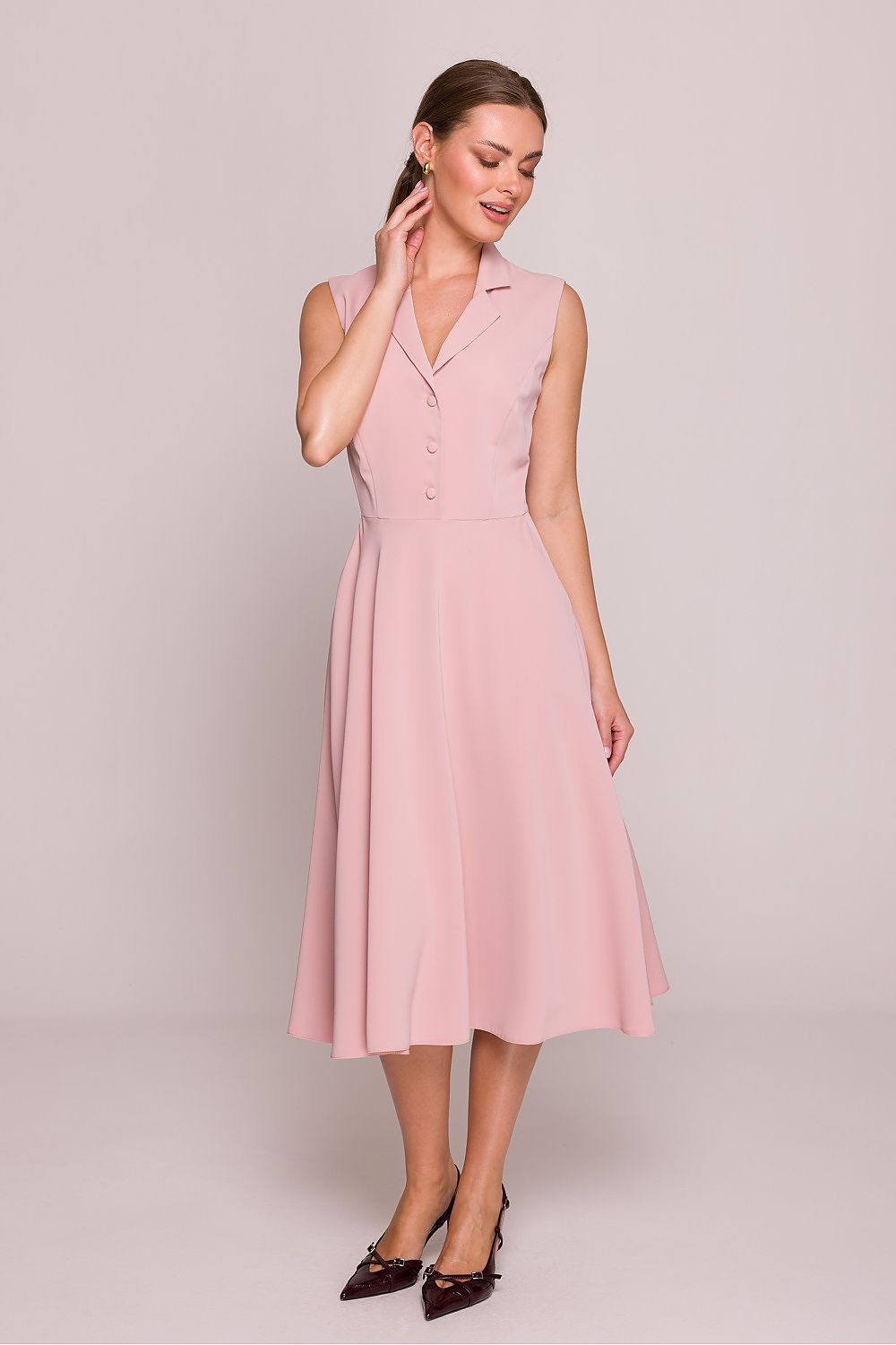 Robe Stylove vert 214661 - vue produit 3 Secretelles