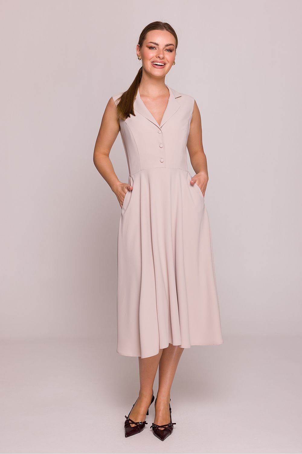 Robe Stylove vert 214661 - vue produit 9 Secretelles