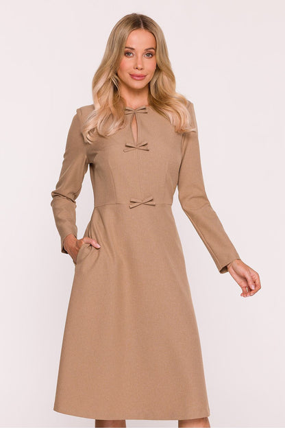 Robe Stylove beige 217281 - vue produit 13 Secretelles