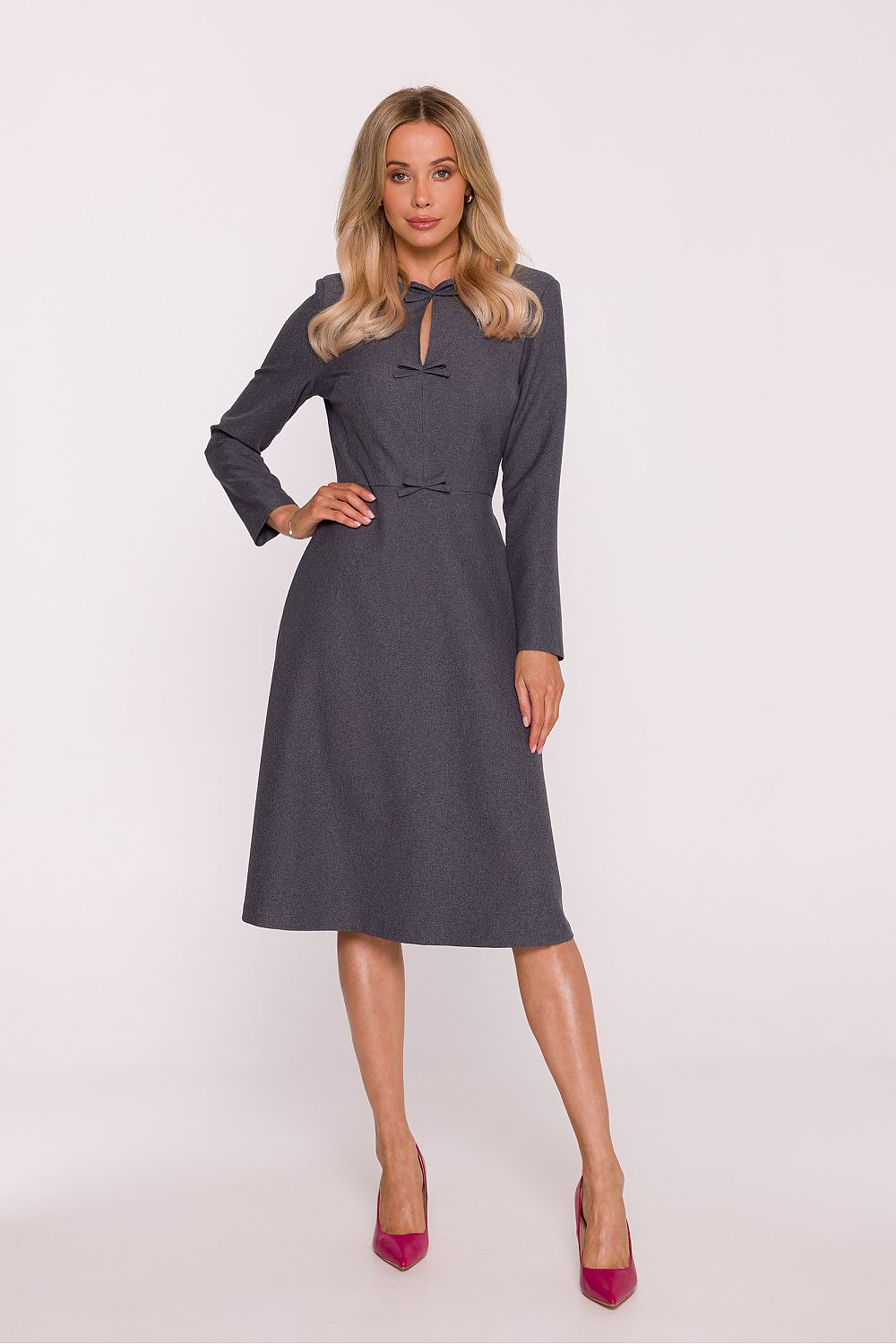 Robe Stylove beige 217281 - vue produit 5 Secretelles