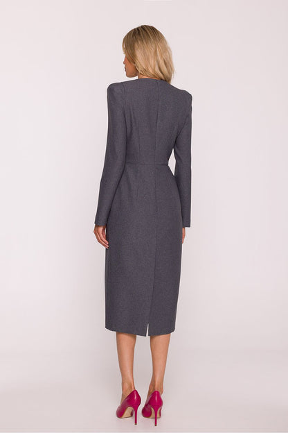 Robe Stylove gris 217286 - vue produit 2 Secretelles