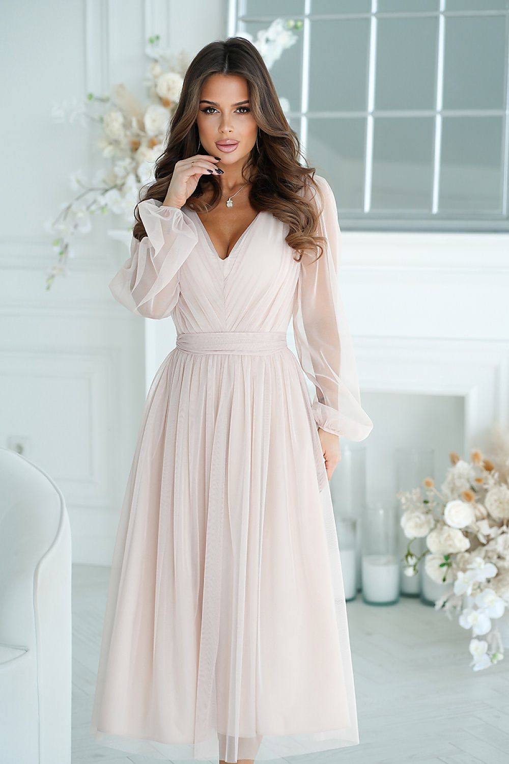 Robe de soirée Bicotone - beige 2 / 34