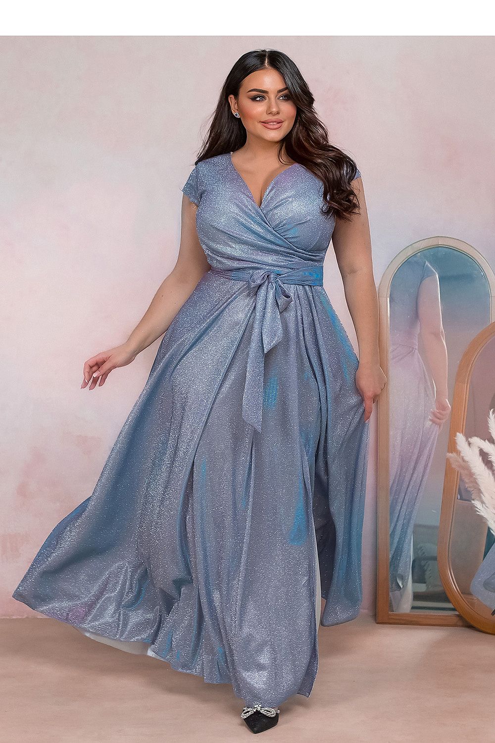 Robe With You bleu 209400 - vue produit 1 Secretelles
