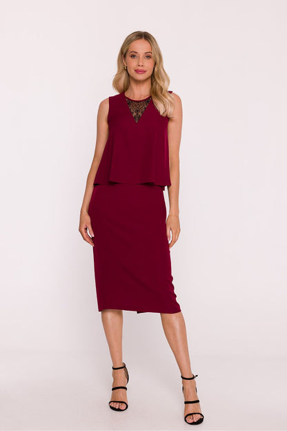 Robe Stylove violet 219929 - vue produit 11 Secretelles