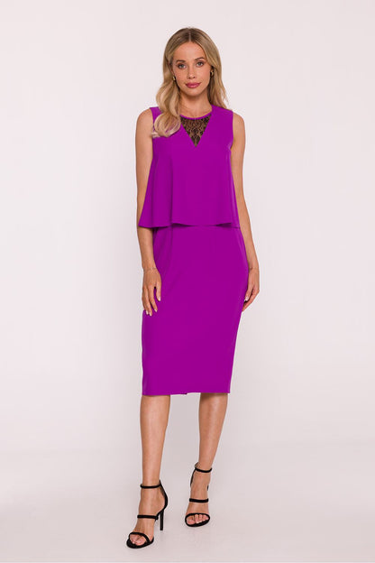 Robe Stylove violet 219929 - vue produit 1 Secretelles