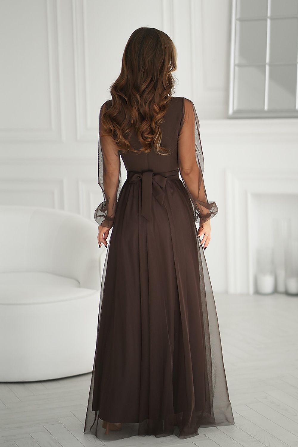 Robe Bicotone bleu 220096 - vue produit 12 Secretelles