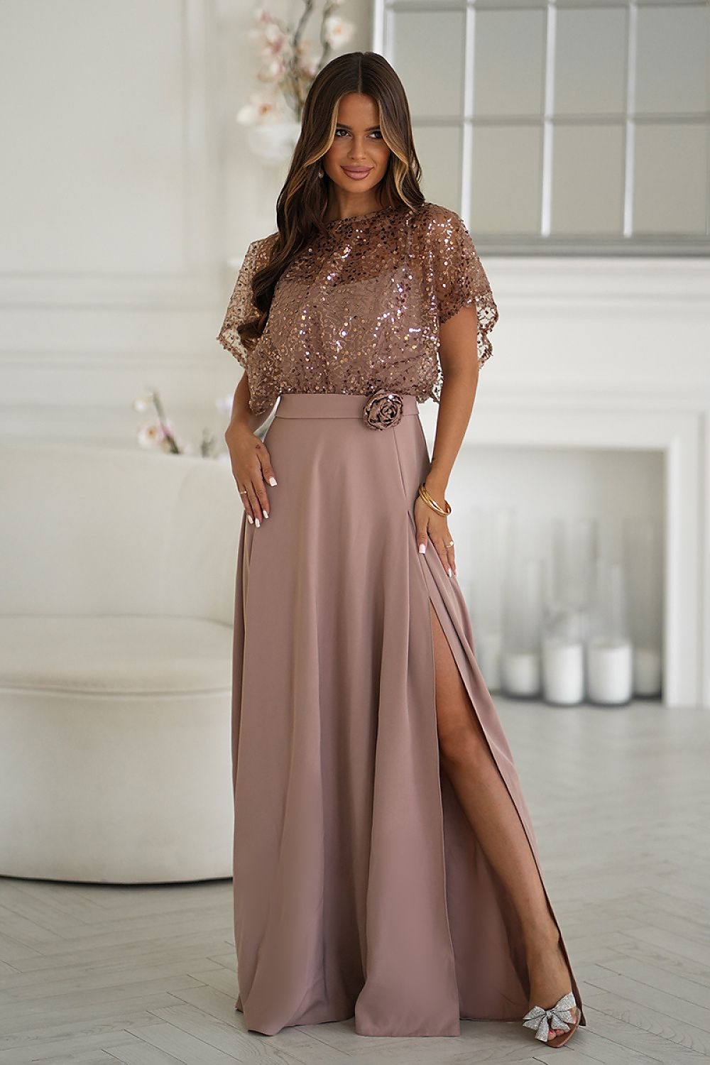 Robe Bicotone noir 219685 - vue produit 12 Secretelles