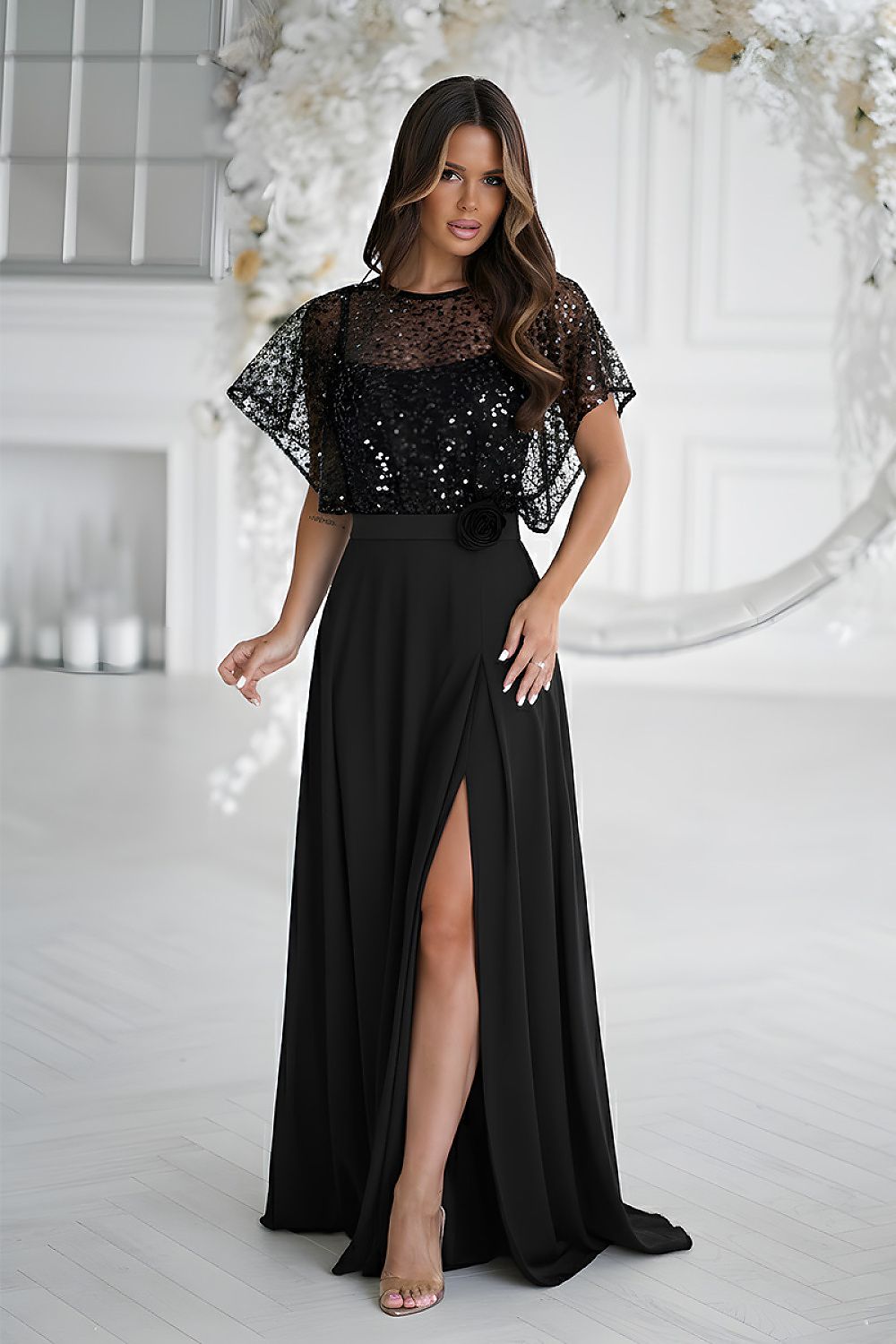 Robe Bicotone noir 219685 - vue produit 2 Secretelles