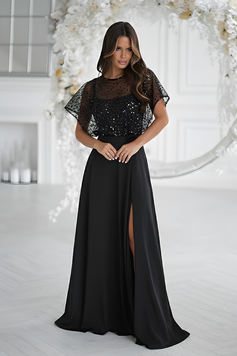 Robe Bicotone noir 219685 - vue produit 1 Secretelles