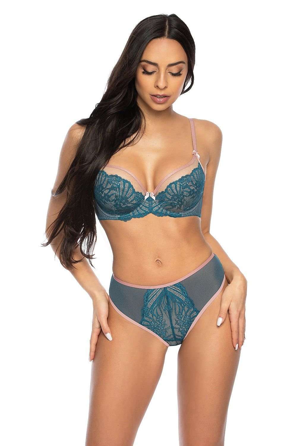 Soutien-gorge Mat bleu 204169 - vue produit 2 Secretelles