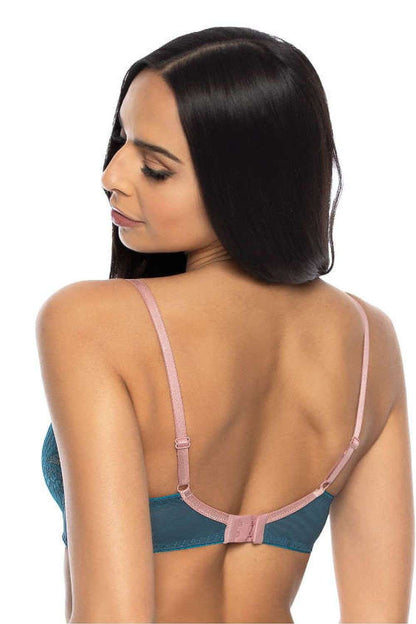 Soutien-gorge Mat bleu 204169 - vue produit 3 Secretelles